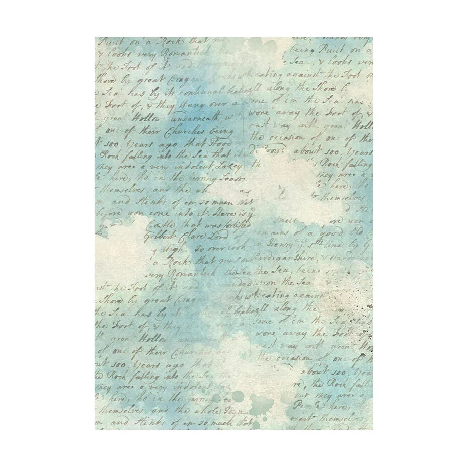 Stamperia Art of Travelling A6 Rice Paper Backgrounds (8pcs) - Image 4