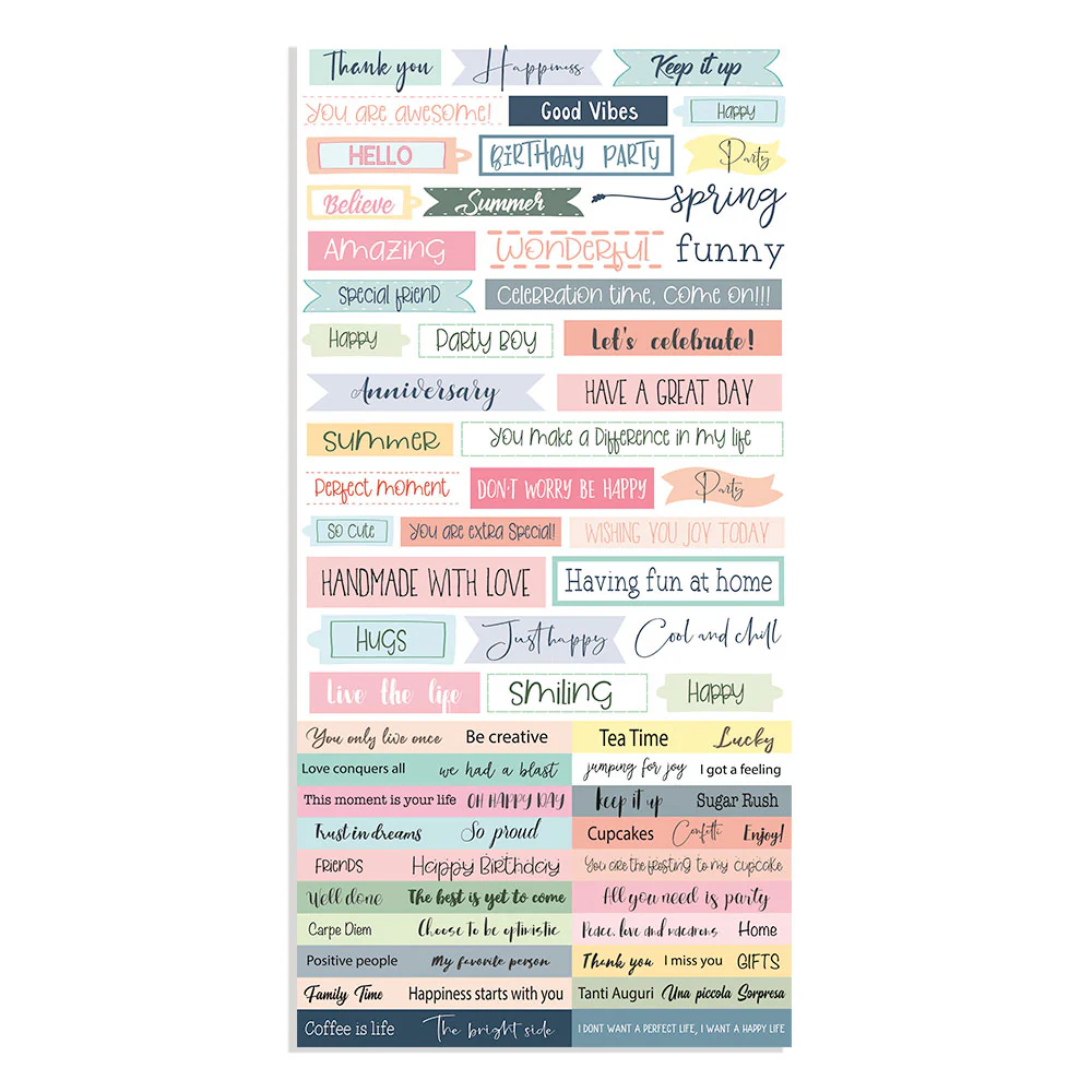 Stamperia Collectables 10 sheets 15 x 30.5 cm (6 x 12) Celebration - Image 10