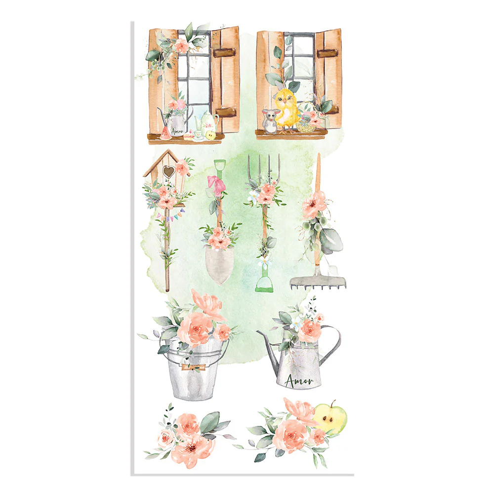 Stamperia Collectables 10 sheets 15 x 30.5 cm (6 x 12) Celebration - Image 2