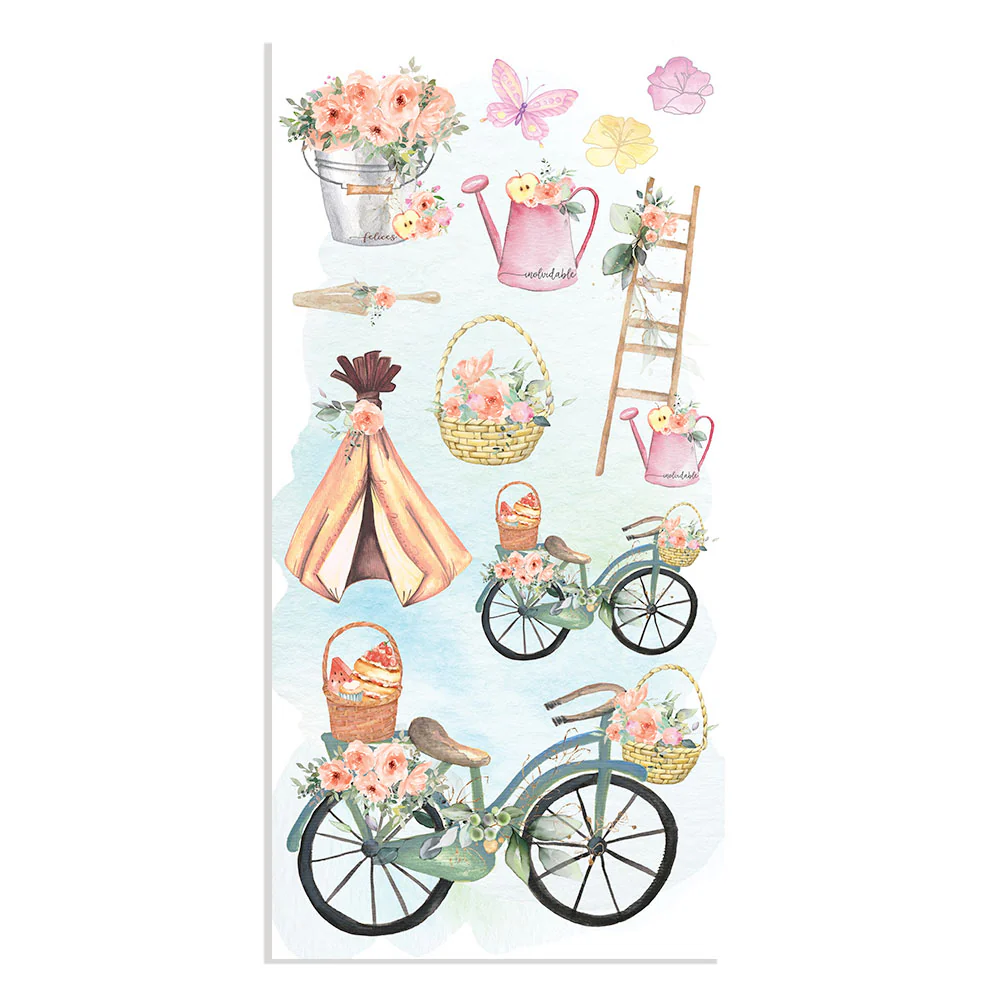 Stamperia Collectables 10 sheets 15 x 30.5 cm (6 x 12) Celebration - Image 5