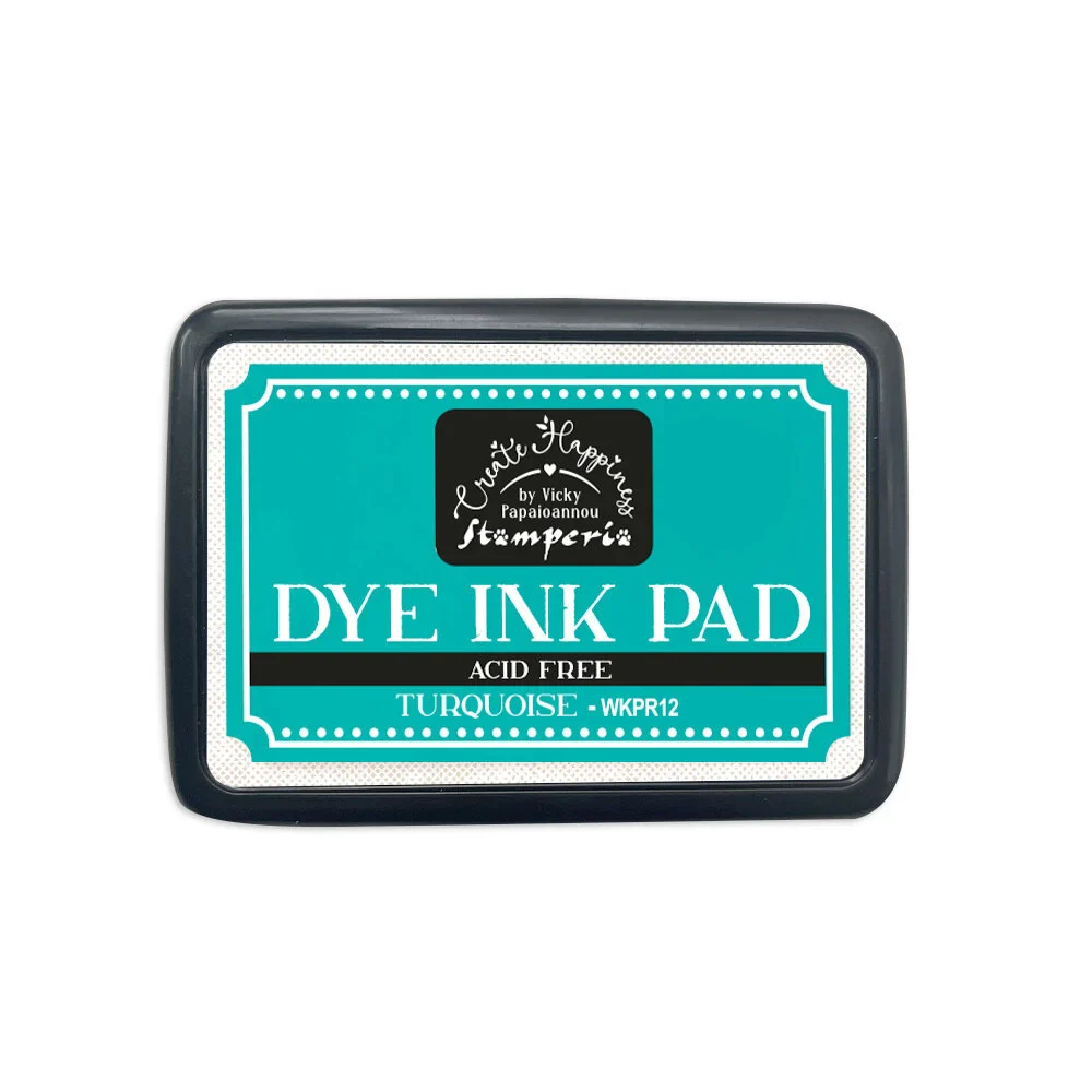 Stamperia Create Happiness Dye Ink Pad Turquoise