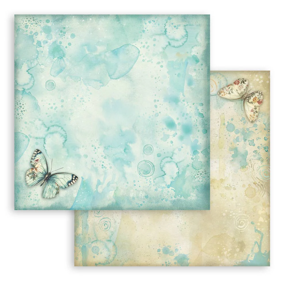 Stamperia Daisy Art 8x8 Inch Paper Pack Maxi Background Selection - Image 12