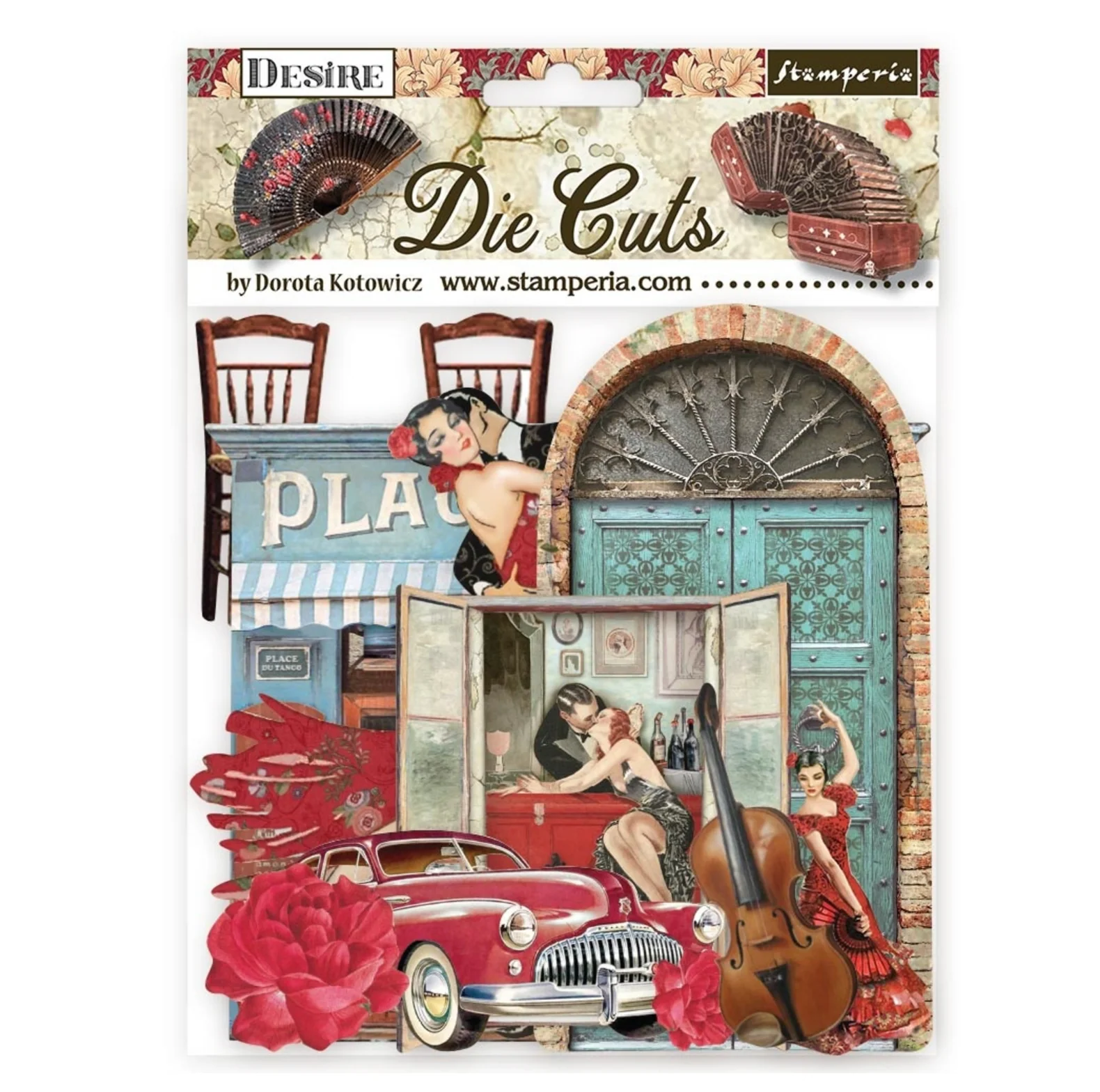 Stamperia Desire Die Cuts