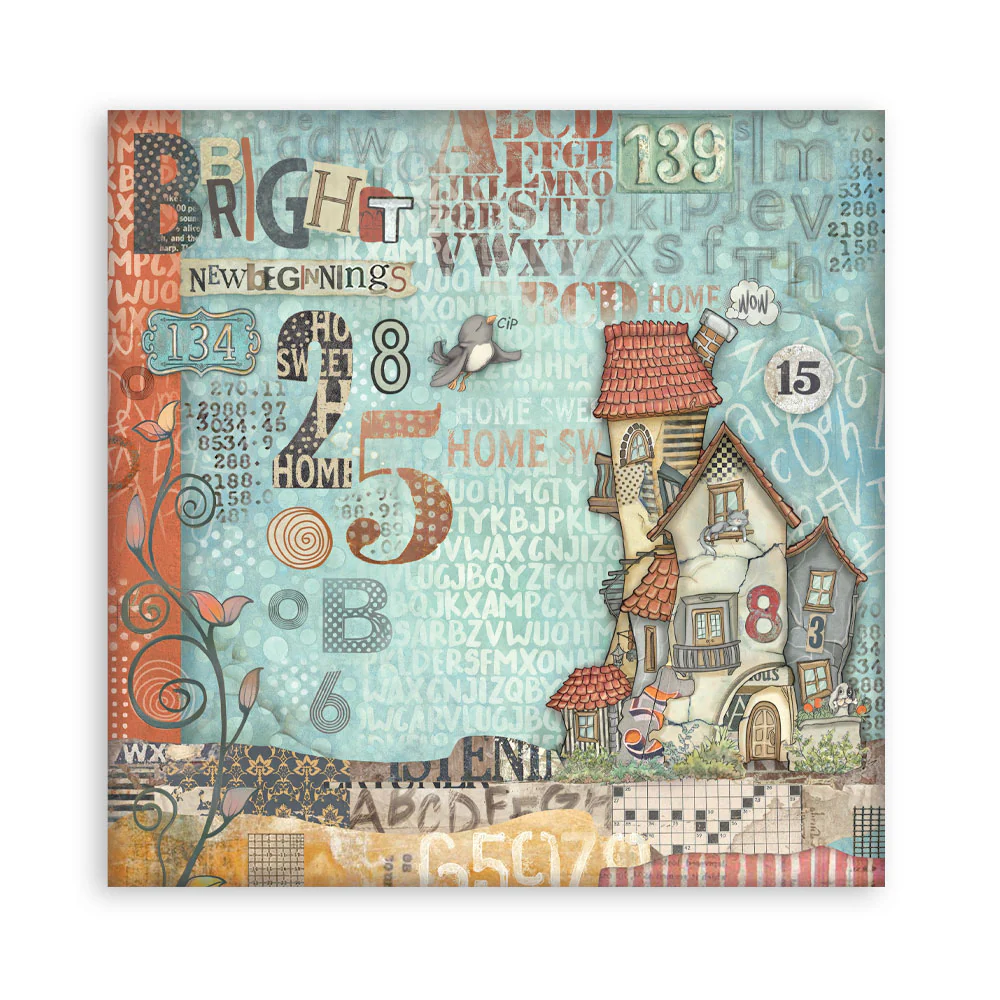 Stamperia Furry Friends 8x8 Inch Maxi Paper Pack (Single Face) - Image 21