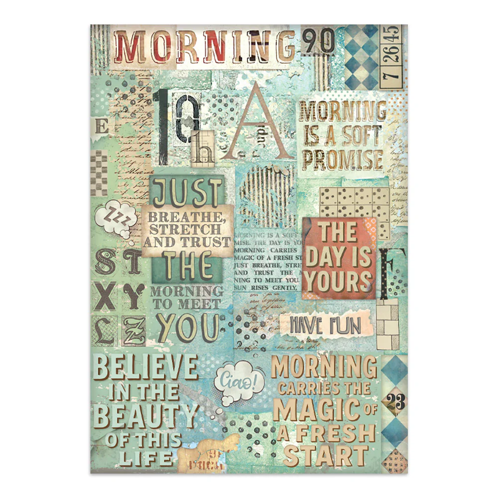 Stamperia Furry Friends Junk Journal Stickers, Backgrounds, Cut-Outs - Image 16