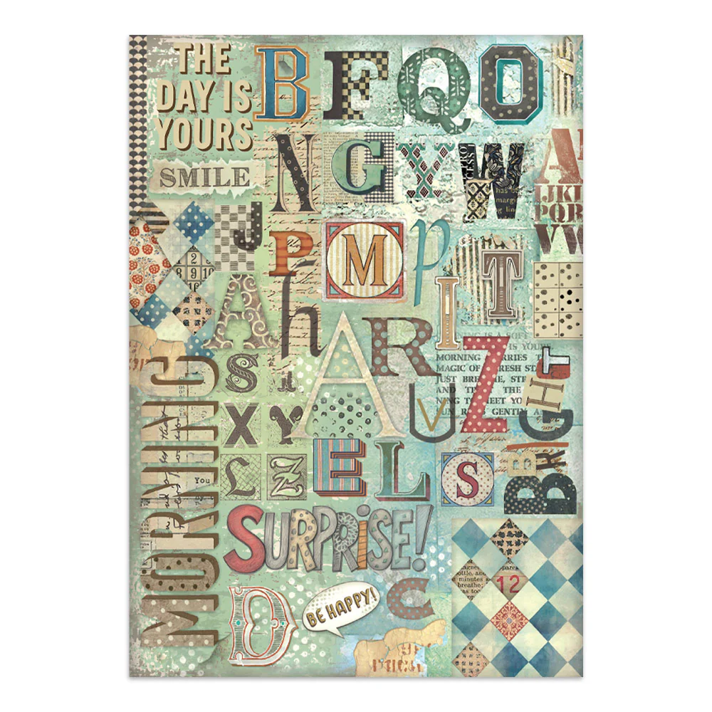 Stamperia Furry Friends Junk Journal Stickers, Backgrounds, Cut-Outs - Image 24