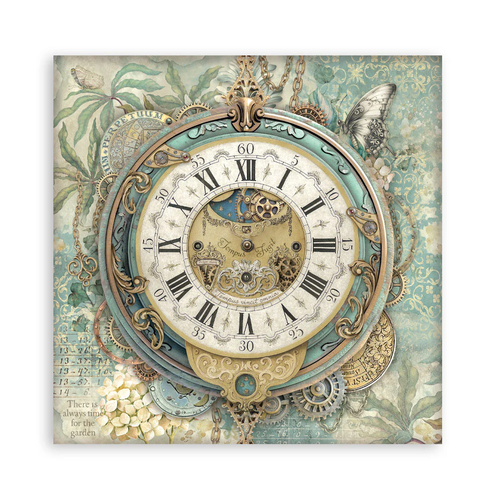 Stamperia Gardens of Time 12x12 Inch Paper Pack Maxi (Single Face) (SBBXLB36) - Image 6