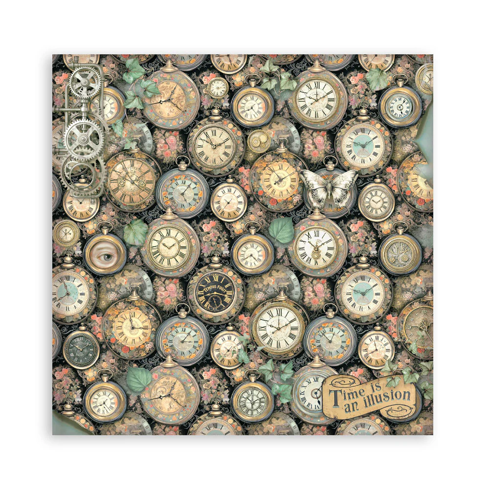 Stamperia Gardens of Time 12x12 Inch Paper Pack Maxi (Single Face) (SBBXLB36) - Image 8
