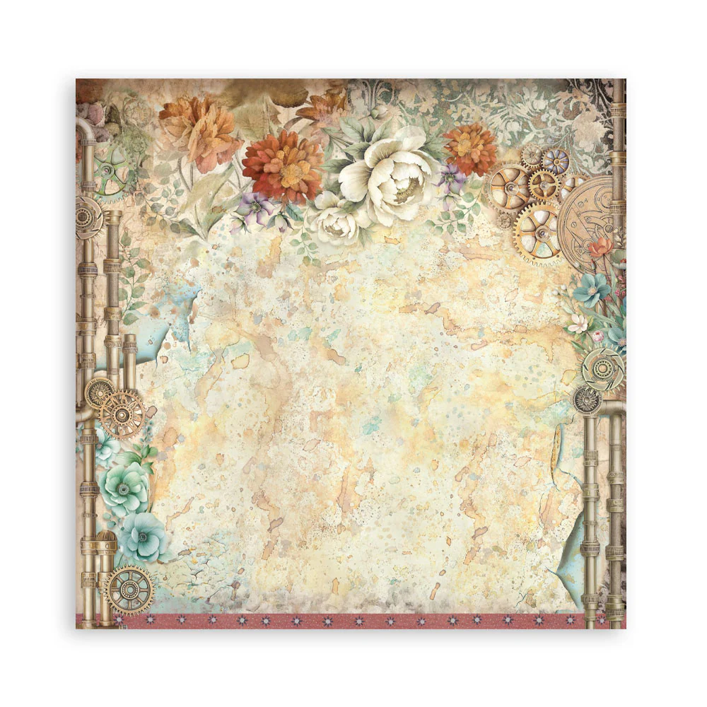 Stamperia Gardens of Time 8x8 Inch Paper Pack Maxi (Singel Face) (SBBSXB24) - Image 16