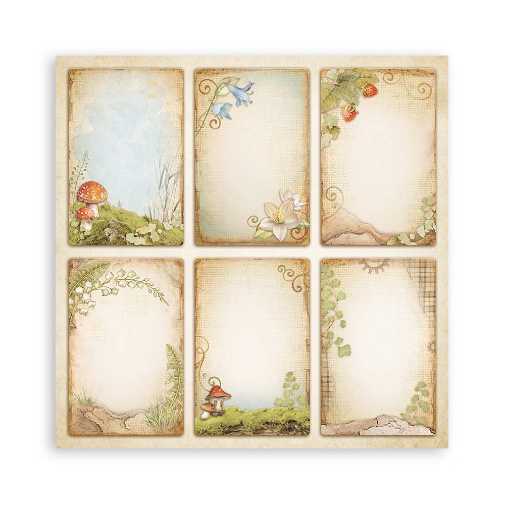 Stamperia Hidden Grove 12x12 Inch Paper Pack - Image 11
