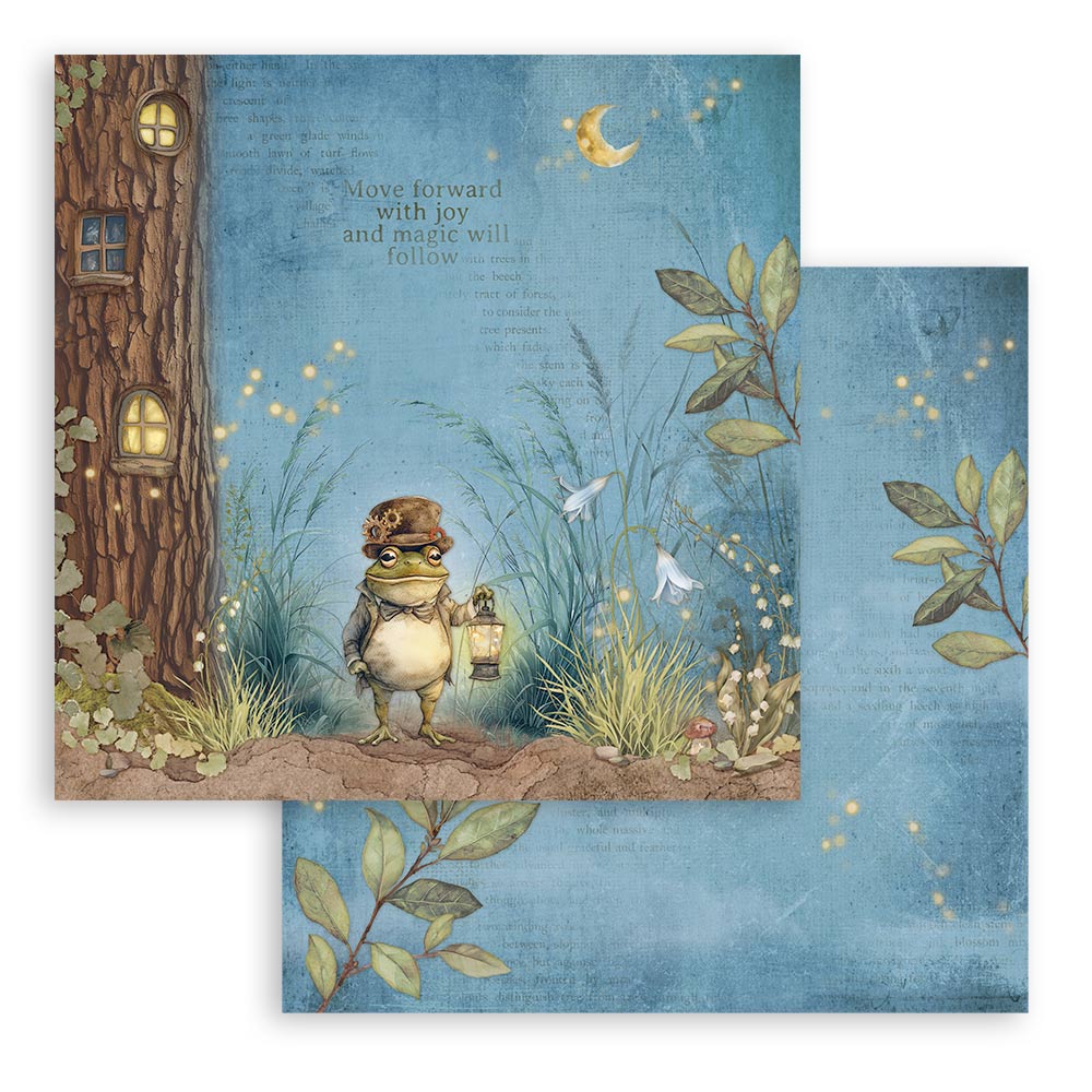 Stamperia Hidden Grove 12x12 Inch Paper Pack - Image 12