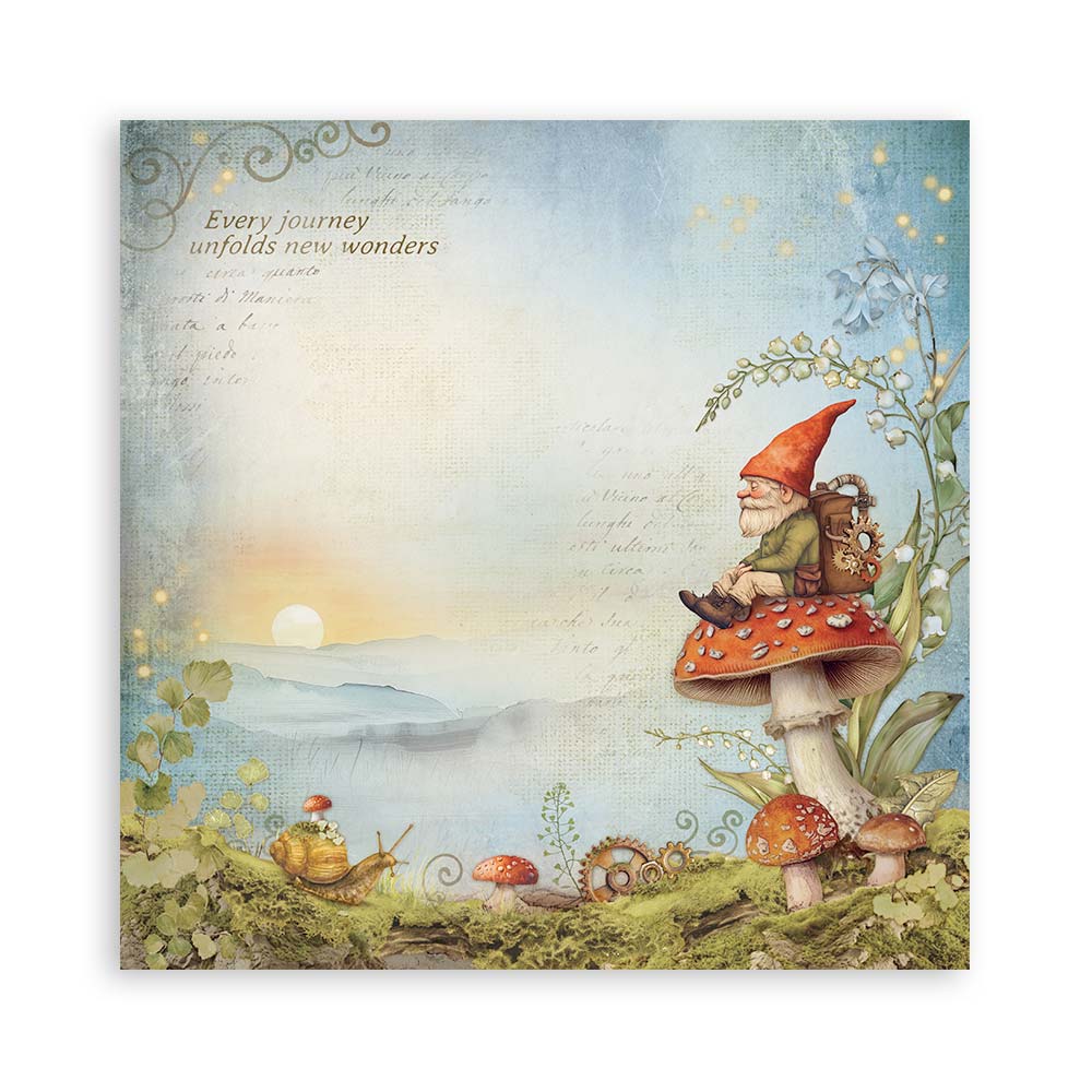 Stamperia Hidden Grove 12x12 Inch Paper Pack - Image 16