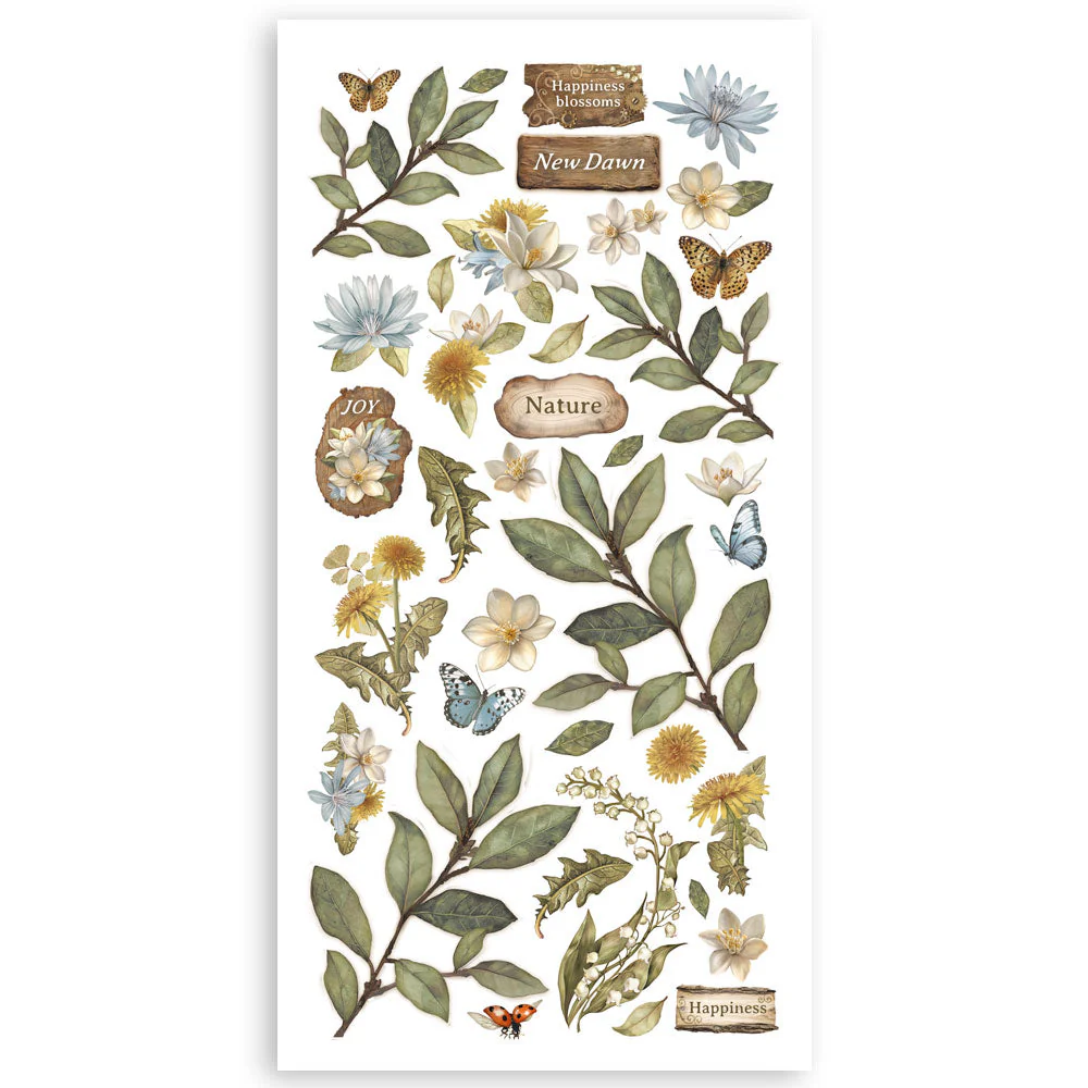 Stamperia Hidden Grove 6x12 Inch Paper Cut-outs (4pcs) - Image 6