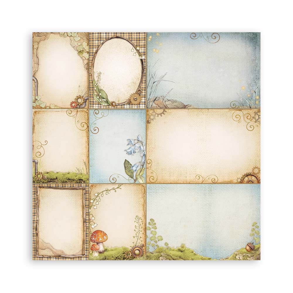 Stamperia Hidden Grove 8x8 Inch Paper Pack - Image 5