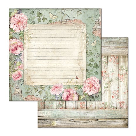 Stamperia House of Roses 12x12 Inch Paper Pack - Image 10