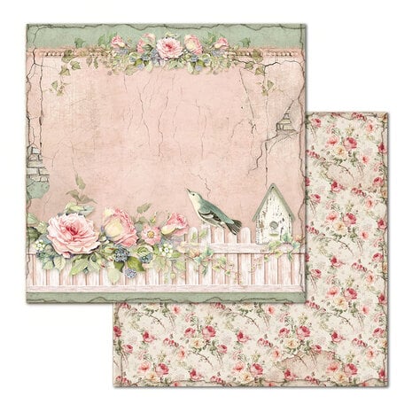 Stamperia House of Roses 12x12 Inch Paper Pack - Image 6