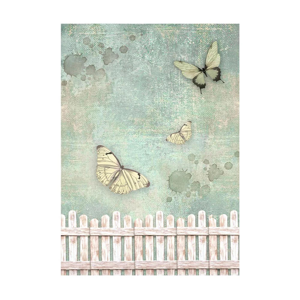 Stamperia House of Roses A6 Rice Paper Backgrounds (8pcs) - Image 8