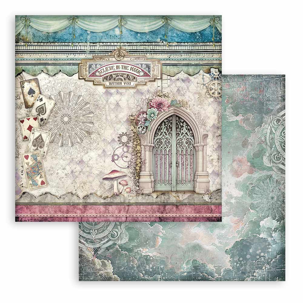 Stamperia Master of Magic 12x12 Inch Paper Pack - Image 12