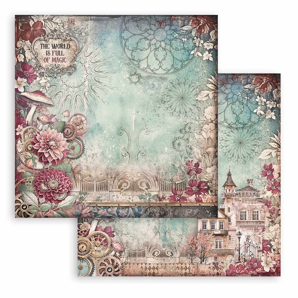 Stamperia Master of Magic 12x12 Inch Paper Pack - Image 7