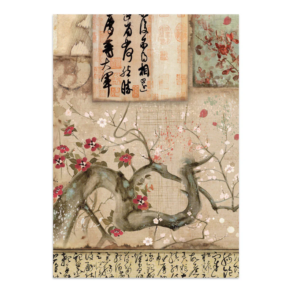 Stamperia Oriental Garden Junk Journal A5 Focus Points - Image 5