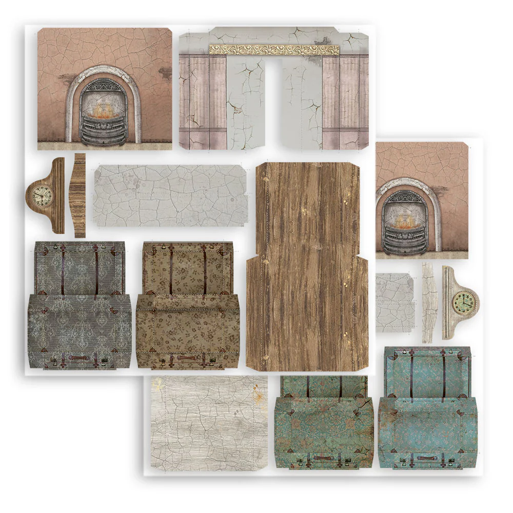 Stamperia Pop Up Kit Lady Vagabond Lifestyle - Image 4