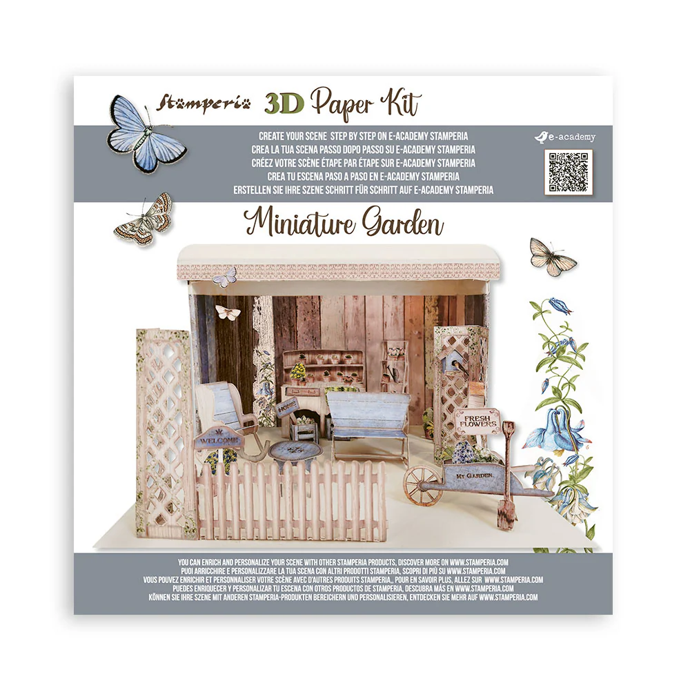 Stamperia Pop Up Kit Romantic Garden House - Image 3