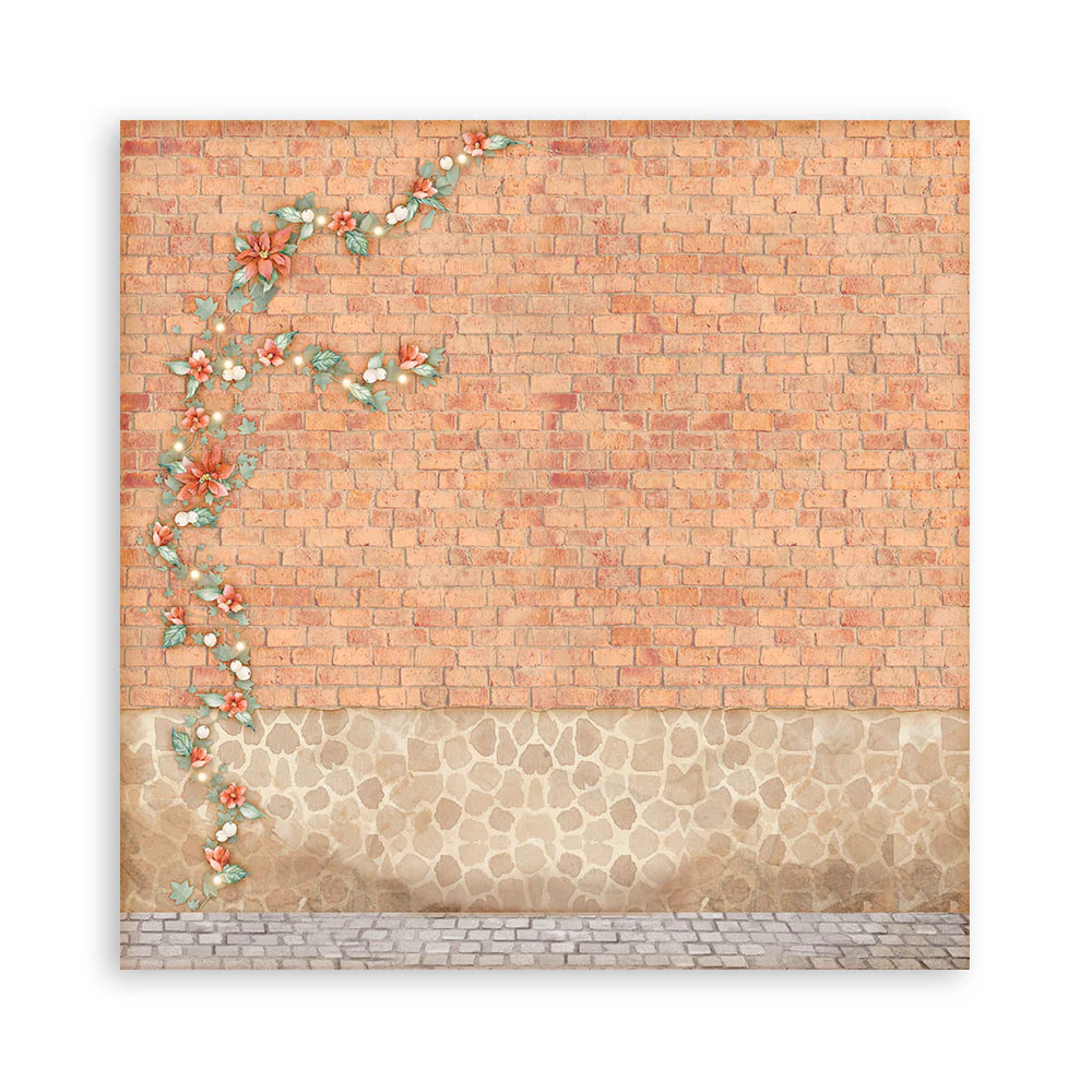 Stamperia Scrapbooking Pad 10 sheets 30.5 x 30.5 (12x12) All Around Christmas - Image 21