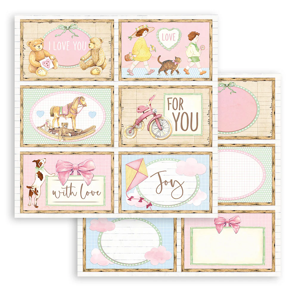 Stamperia Scrapbooking Pad 10 sheets 30.5 x 30.5 cm (12 x 12) DayDream - Image 10