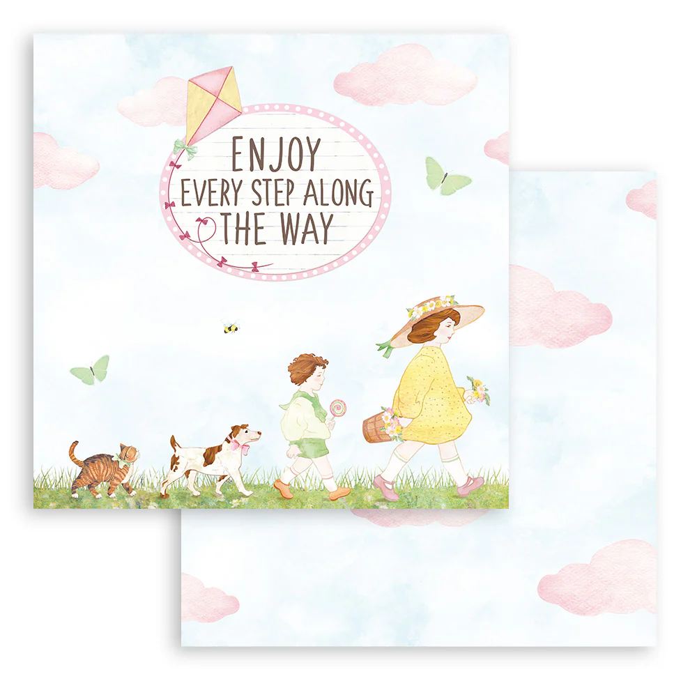 Stamperia Scrapbooking Pad 15.24 x 15.24 cm (6x6) DayDream - Image 32