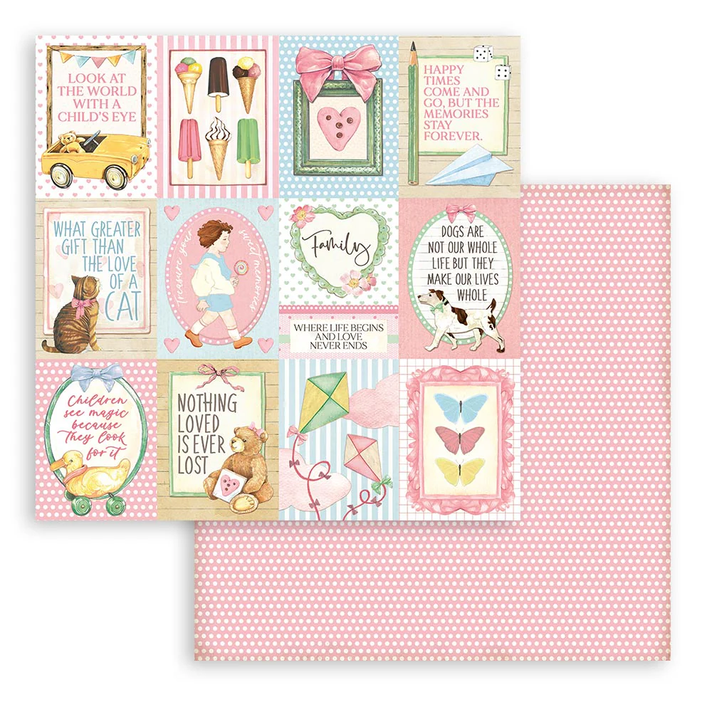 Stamperia Scrapbooking Pad 15.24 x 15.24 cm (6x6) DayDream - Image 8