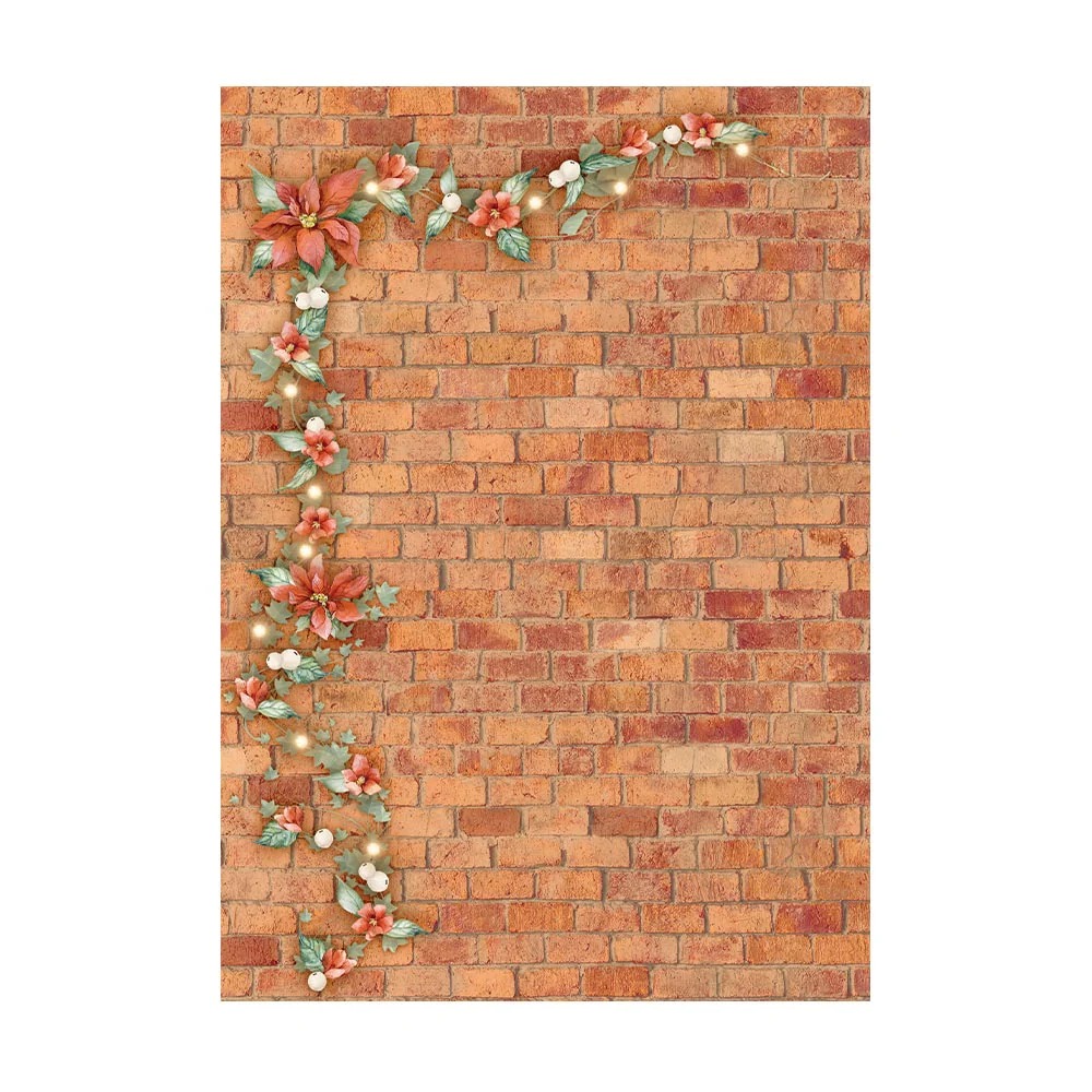 Stamperia Selection of 8 A6 Rice Paper Backgrounds Christmas Greetings - Image 4