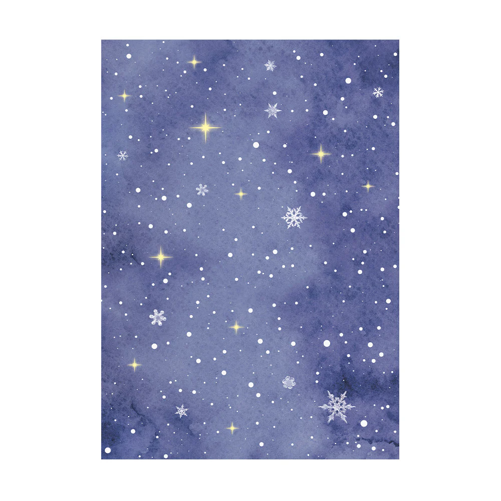 Stamperia Selection of 8 A6 Rice Paper Backgrounds Christmas Greetings - Image 7