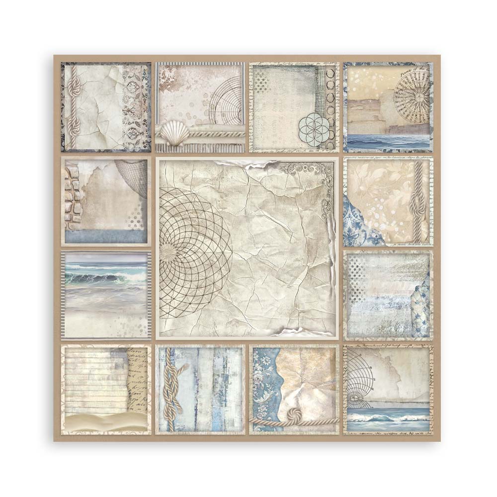 Stamperia Silent Sea 8x8 Inch Paper Pack - Image 13