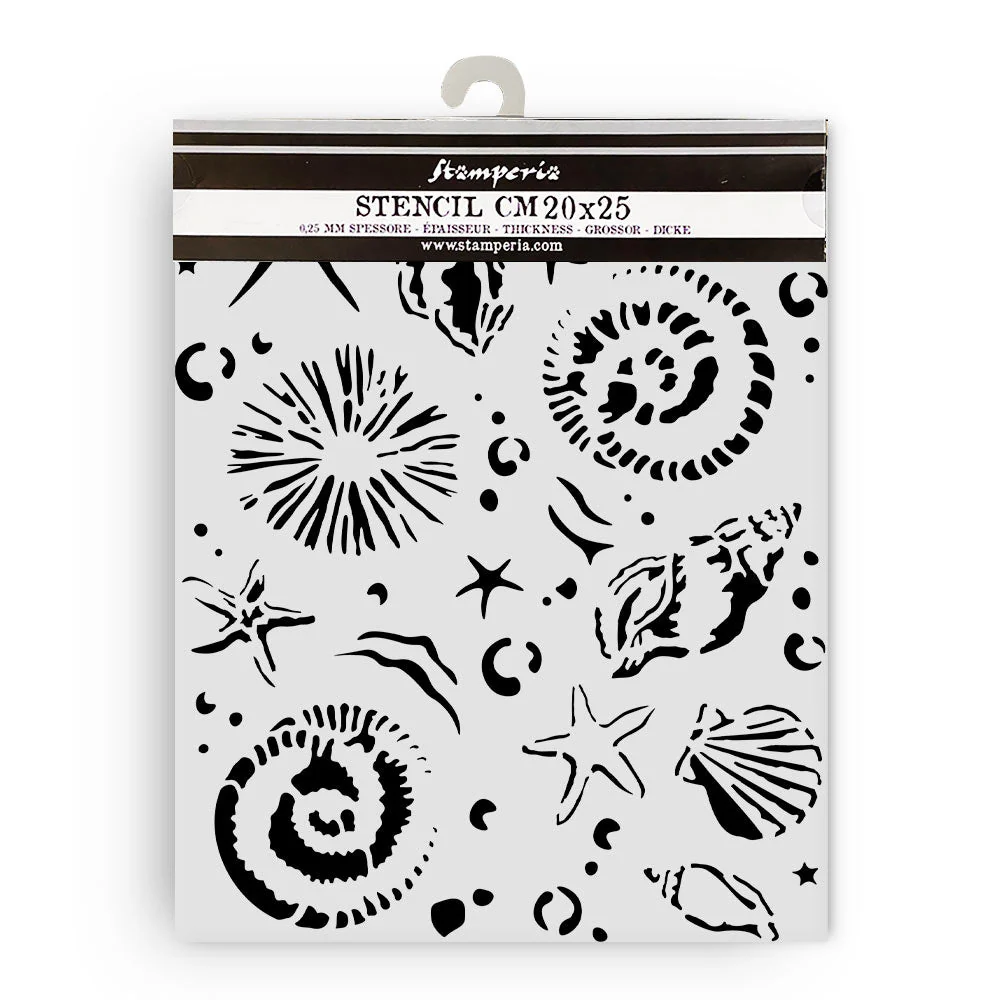 Stamperia Silent Sea Thick Stencil 20x25cm Starfish
