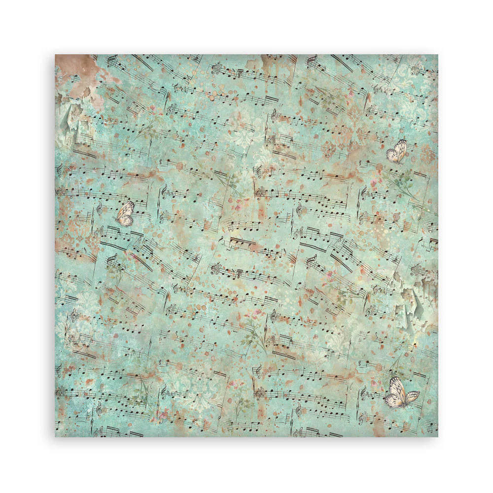 Stamperia Symphony 12x12 Inch Paper Pack Maxi Background Selection by Sara Alcobendas - Image 33