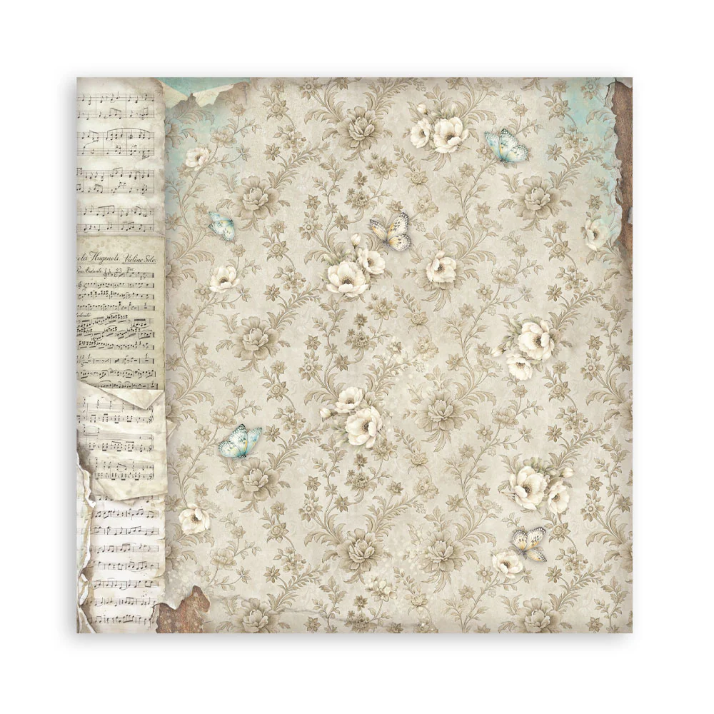 Stamperia Symphony 12x12 Inch Paper Pack Maxi Background Selection by Sara Alcobendas - Image 36