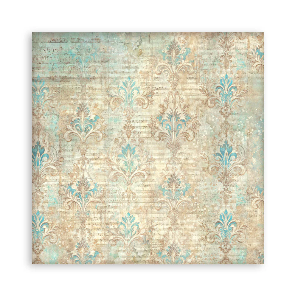 Stamperia Symphony 8x8 Inch Paper Pack by Sara Alcobendas - Image 18