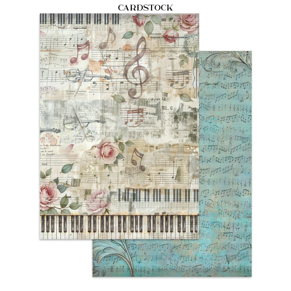 Stamperia Symphony Junk Journal A5 Focus Points by Sara Alcobendas - Image 10