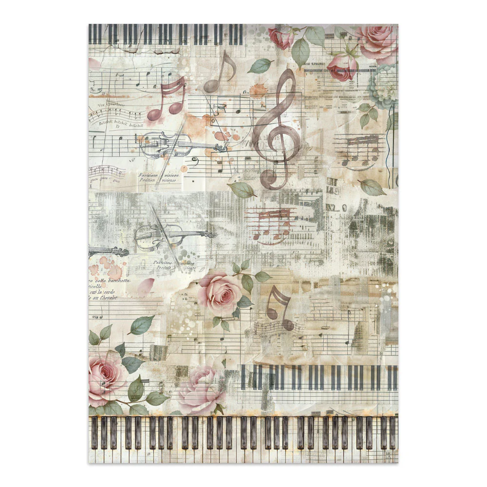 Stamperia Symphony Junk Journal A5 Focus Points by Sara Alcobendas - Image 11