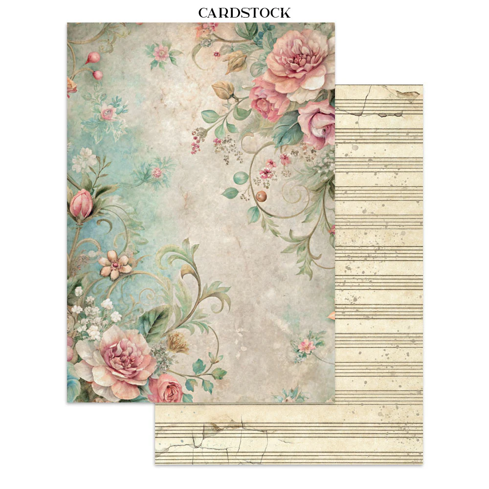 Stamperia Symphony Junk Journal A5 Focus Points by Sara Alcobendas - Image 7
