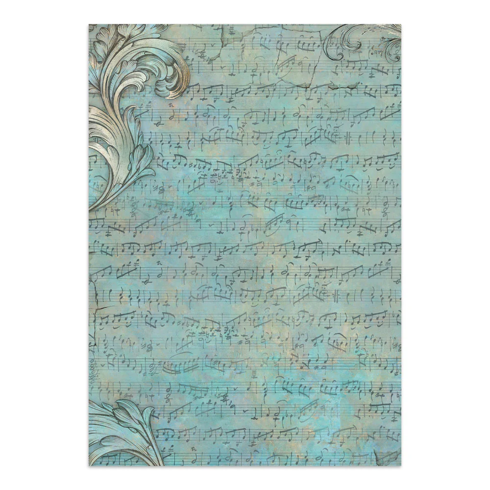 Stamperia Symphony Junk Journal Stickers, Backgrounds, Cut-Outs by Sara Alcobendas - Image 3