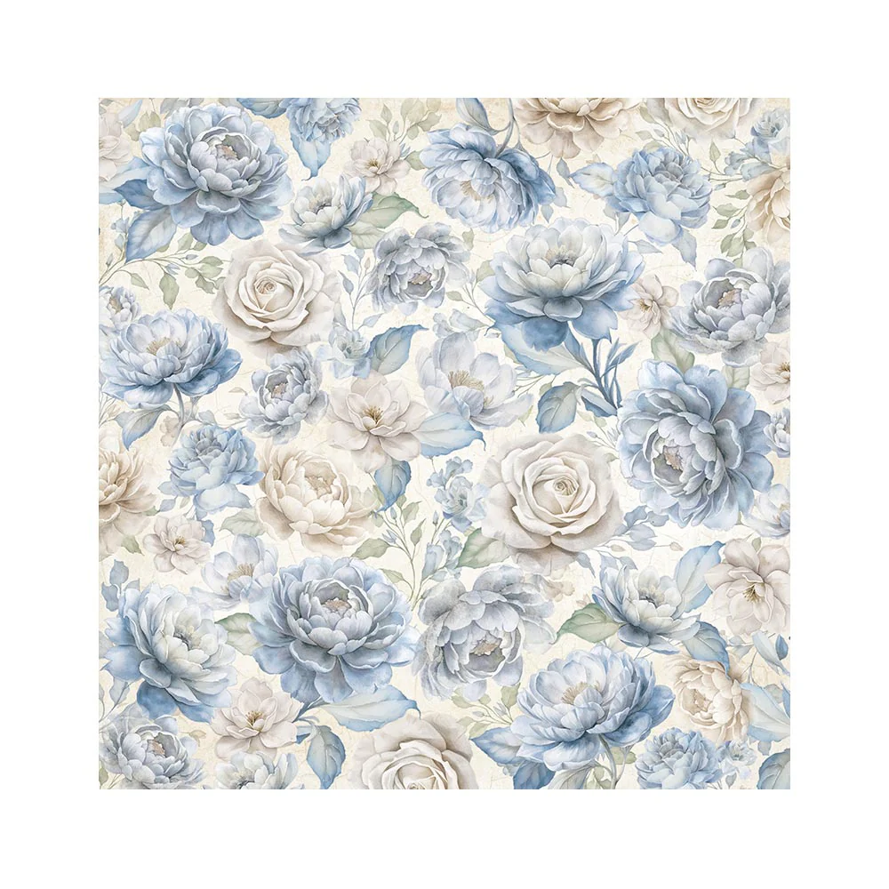 Stamperia Timeless 12x12 Inch Fabric Sheet (4pcs) - Image 4