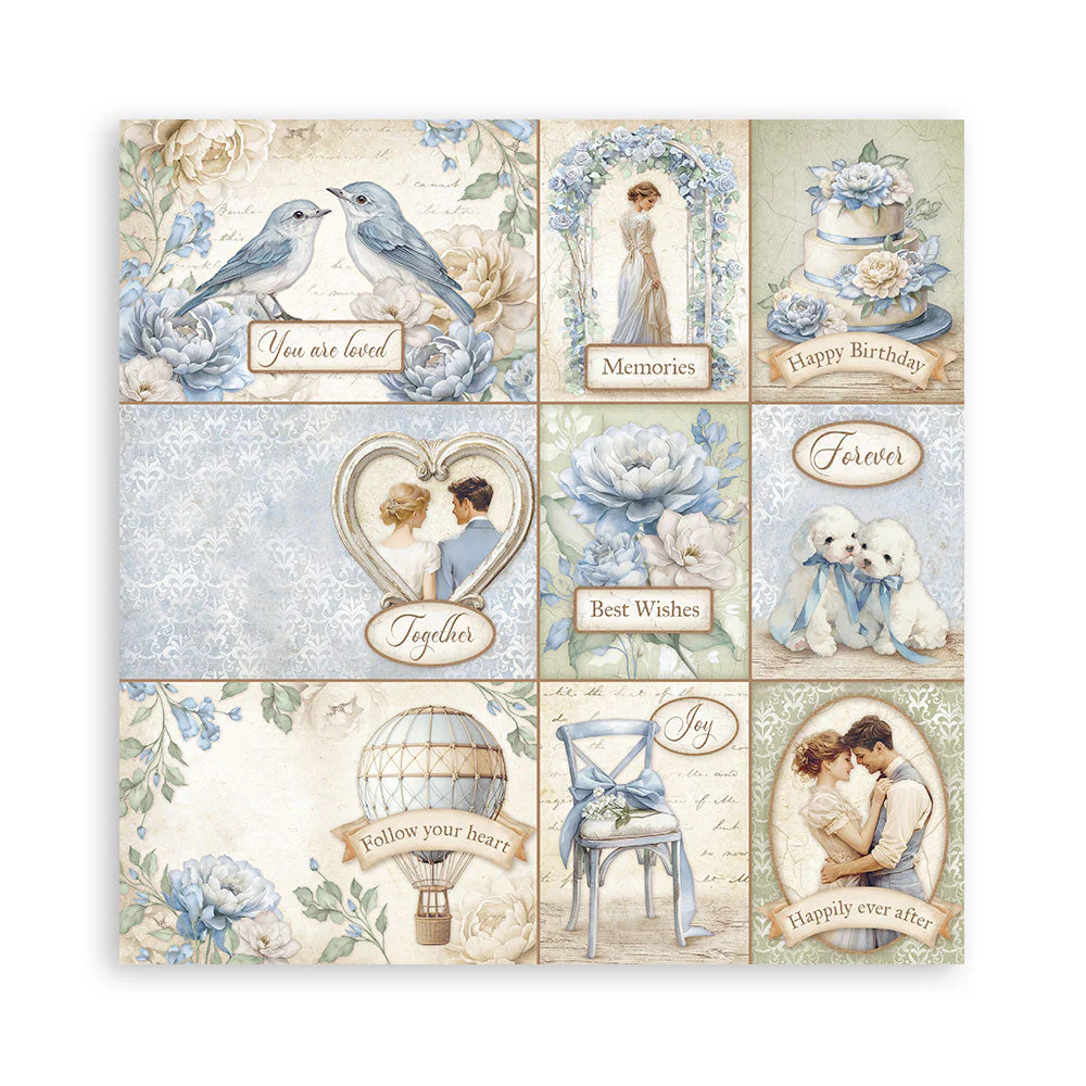Stamperia Timeless 8x8 Inch Paper Pack Maxi (Single Face) - Image 8