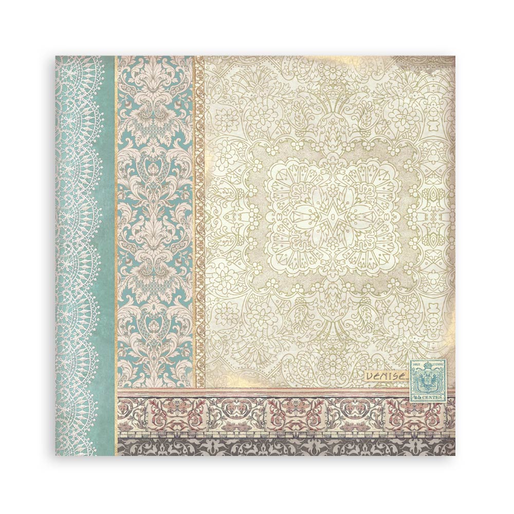 Stamperia Venice City of Art 12x12 Inch Paper Pack Maxi (Single Face) - Image 11
