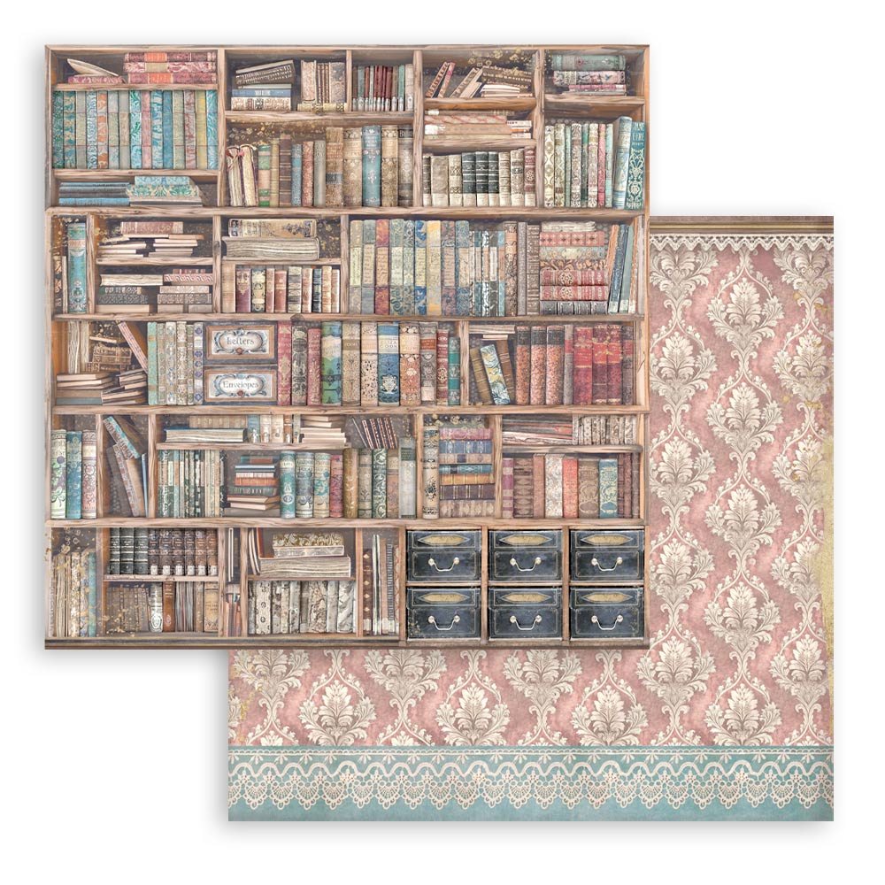 Stamperia Venice City of Art 8x8 Inch Paper Pack - Image 8