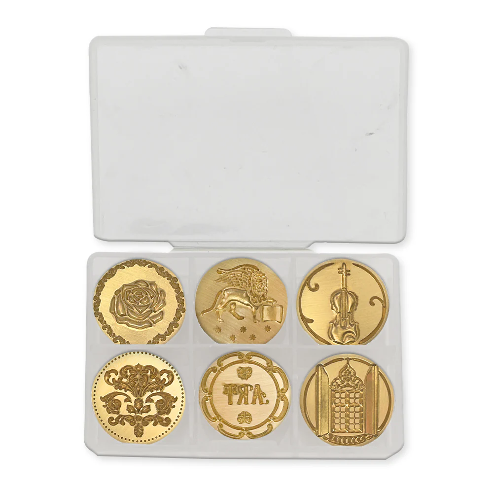 Stamperia Wax and Seals  - Set 6 Seals - Venice City of Art - Image 2