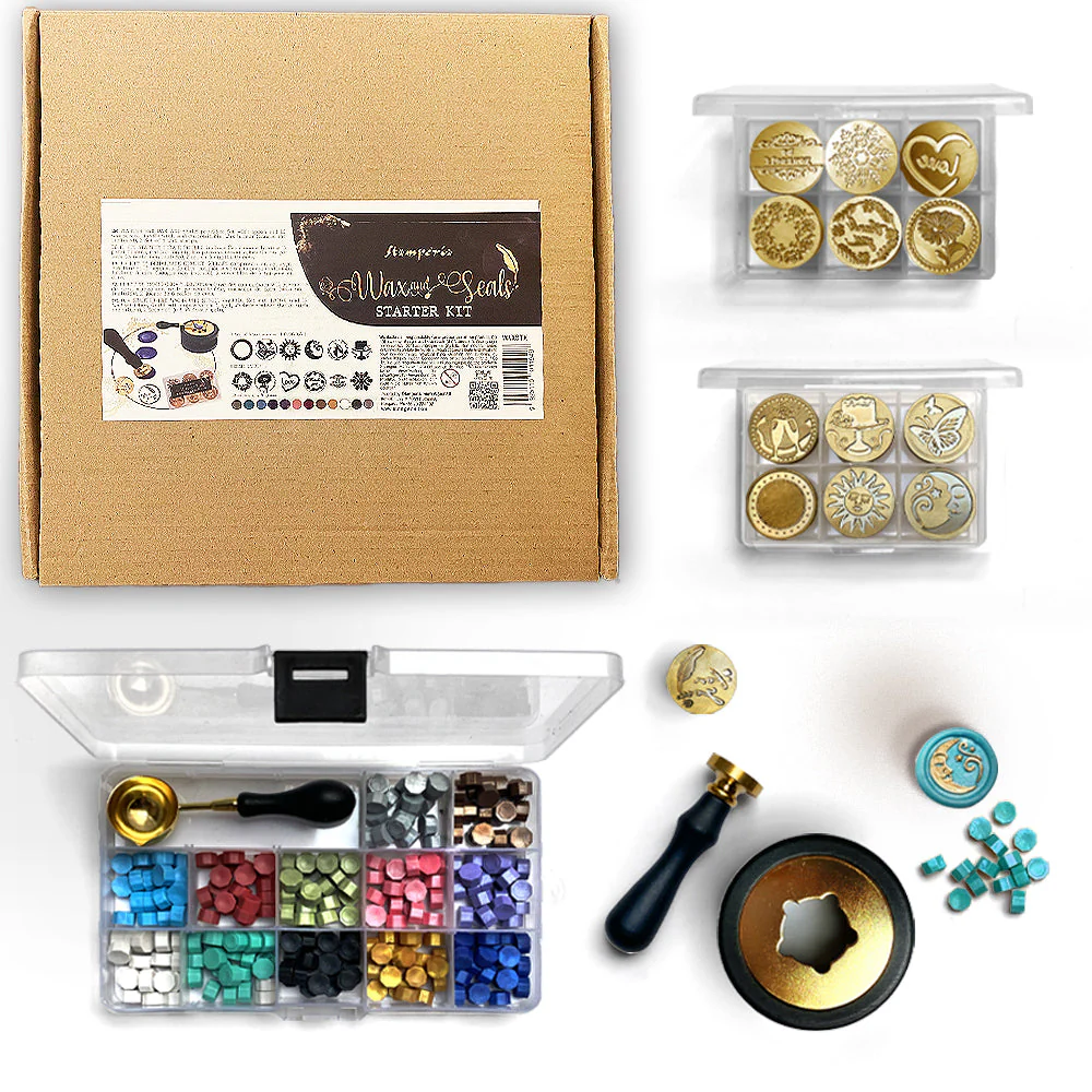 Stamperia Wax And Seals Starter Set