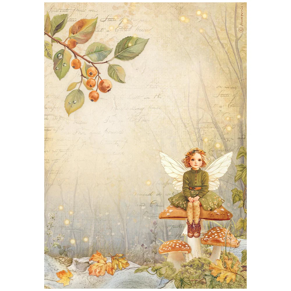 Stamperia Whispering Woods A4 Rice Paper Selection (6pcs) - Image 4
