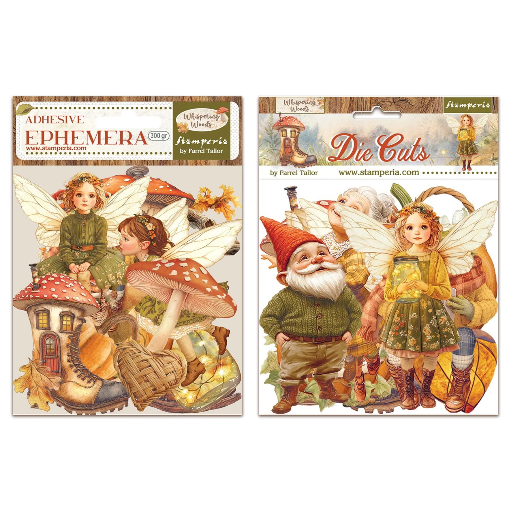 Stamperia Whispering Woods Ephemera & Die Cuts Bundle