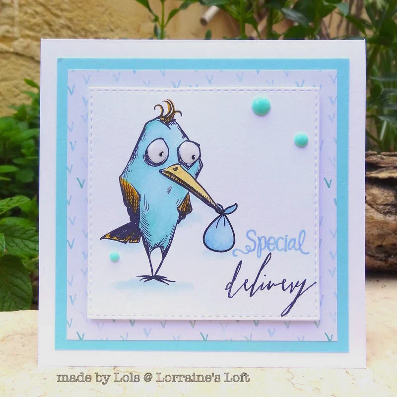 Stampers Anonymous Bird Crazy Tim Holtz Cling Stamps - Image 5